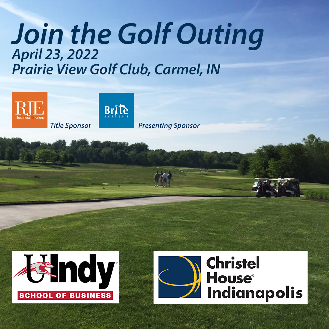To our Indiana friends! Hit the links "fore" Christel House kids!   The <a href="/UIndy_BizHounds/">UIndy School of Business</a> and Student Business Leadership Academy Charity Golf Tournament for Christel House is returning in 2022! Register today: golf.uindybiz.com