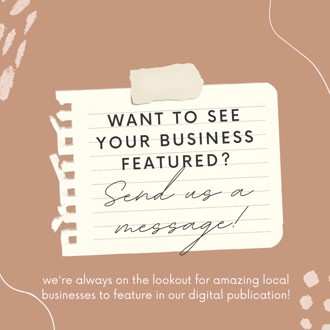 Do you own a local business or know of one that would be a great fit for our publication? We're always on the lookout for awesome local businesses to feature in our weekly digital publication! Send us a DM or email our editor at ssybert@cincychic.com!
