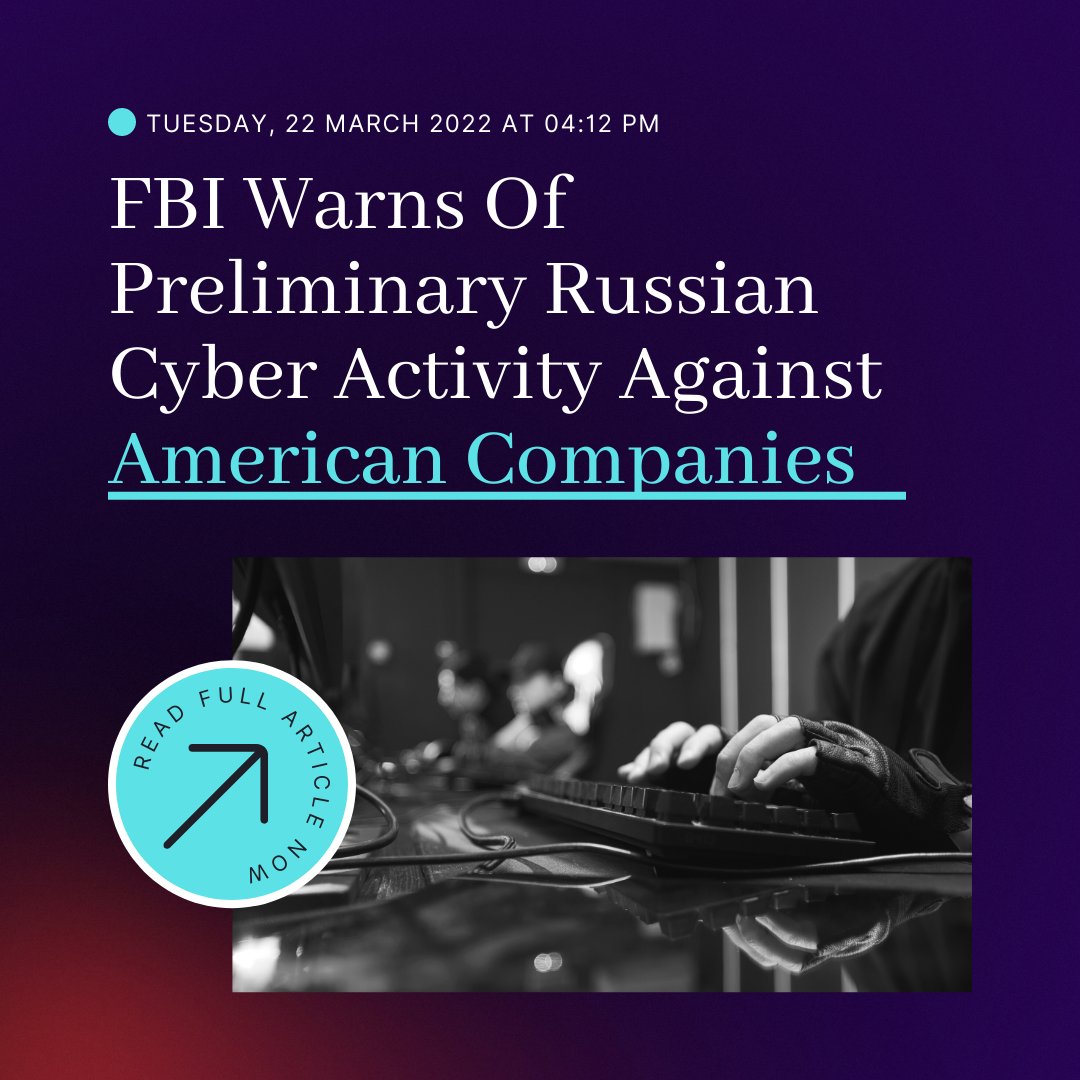 RCSProServices's tweet image. The FBI warned in the memo the activity stems from IP addresses associated with prior attacks and &quot;likely indicates early stages of reconnaissance, scanning networks for vulnerabilities for use in potential future intrusions.”

#rcspro #cyberactivity #cyberattack #cybersecurity
