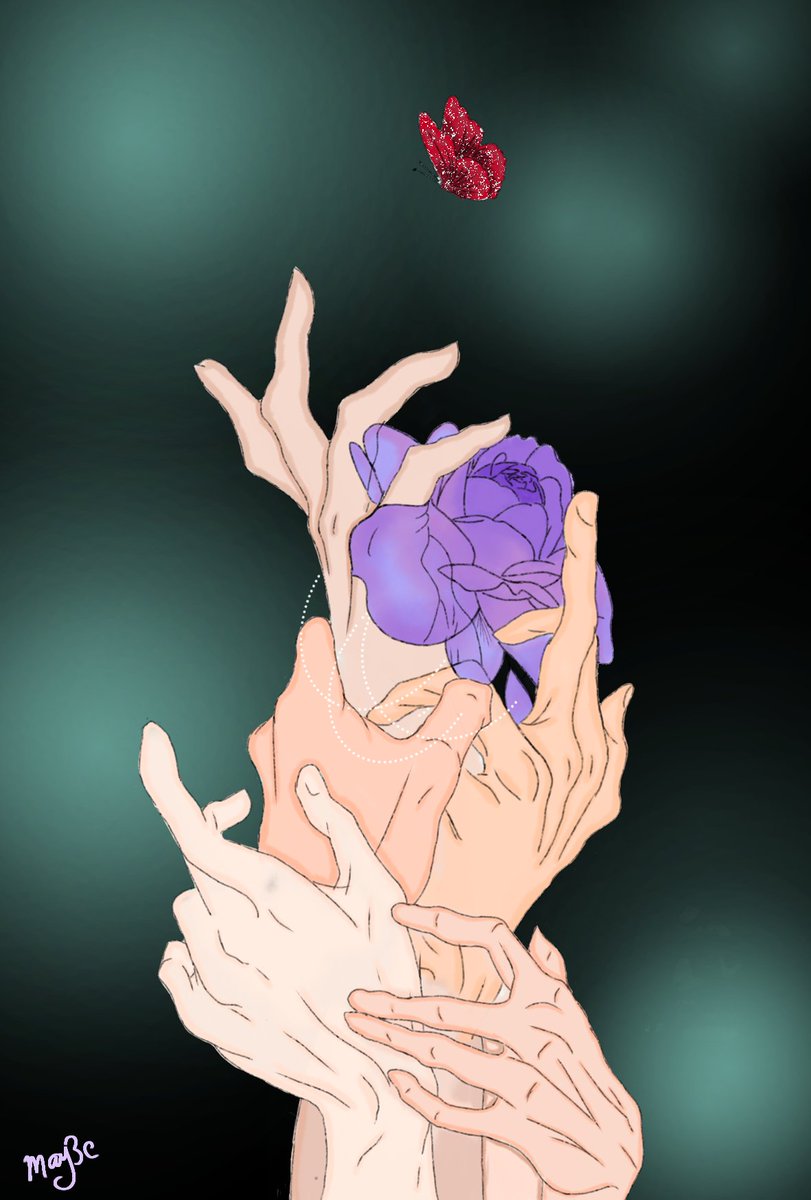 MayBe77166309's tweet photo. You're still shining
You still smell like a flower
Now trust me, hold me again
So I can feel you, hold me
I can’t breathe without you
#HoldMeTight #BTS #BTSFanart 
#WordsByBangtan #WBBMarch 
@BTS_twt @wordsby_bangtan 💜 https://t.co/QUqx4scD08