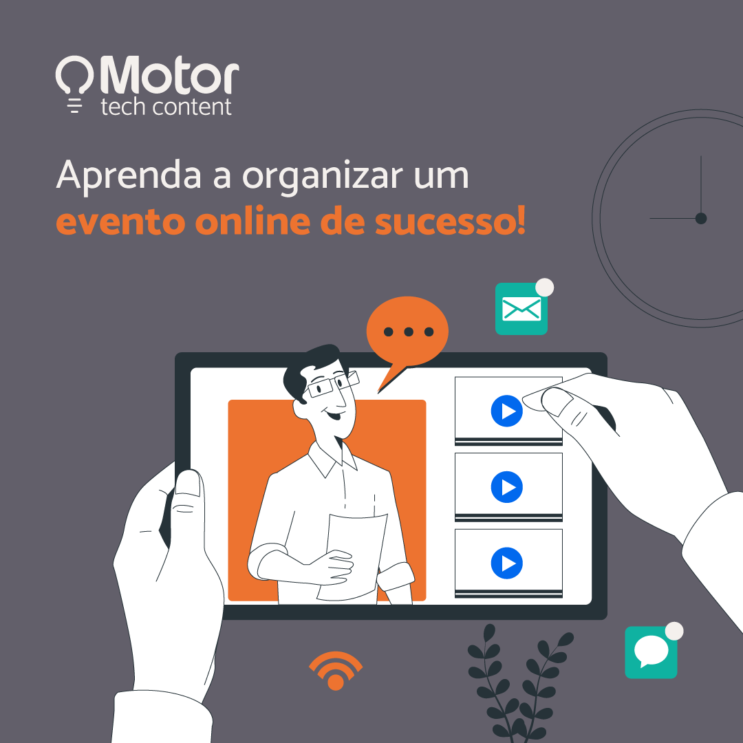 MotorTechConten's tweet photo. Eventos online podem ser uma ótima maneira de atrair leads qualificados. Conheça as plataformas ideais para realização de eventos e veja como elaborar um planejamento editorial: https://t.co/9xD0wc9j6c 
#Tecnologia #Conteúdo #Marketing  #Techcontent #ConteúdoDeTecnologia https://t.co/bzzRewyPST