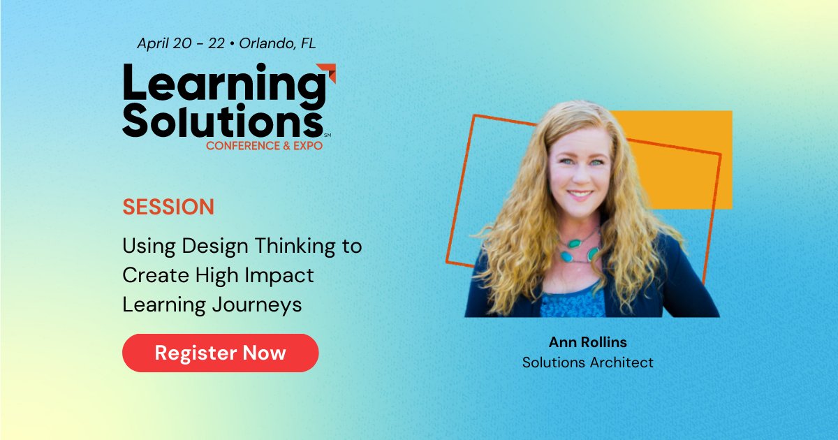 Are YOU heading to <a href="/LearningGuild/">The Learning Guild #DevLearn #Learning2024</a> 's #learningsolutions in a few weeksl?  <a href="/BritneyACole/">Britney Cole</a> and    I would love for you to stop by our session to hear how we're doing this <a href="/kenblanchard/">Ken Blanchard</a>! #designthinking  #LeadershipDevelopment #LND