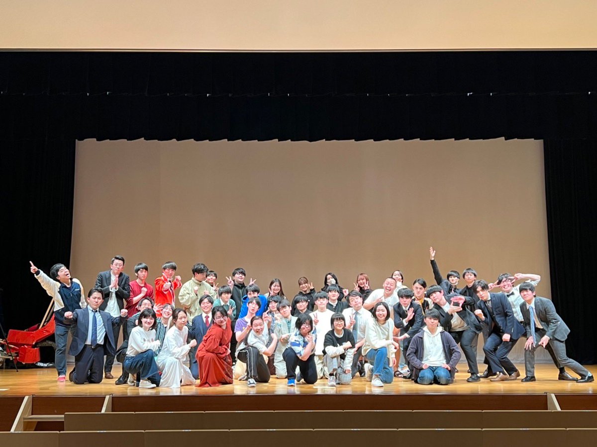 douki2019's tweet photo. 4年生同期ライブ『破竹』最終回、終演いたしました！
お越しくださった皆様、ありがとうございました！

今後とも同期の応援をよろしくお願い致します！🙇‍♂️🙇‍♀️ https://t.co/cYOLx6NJXW