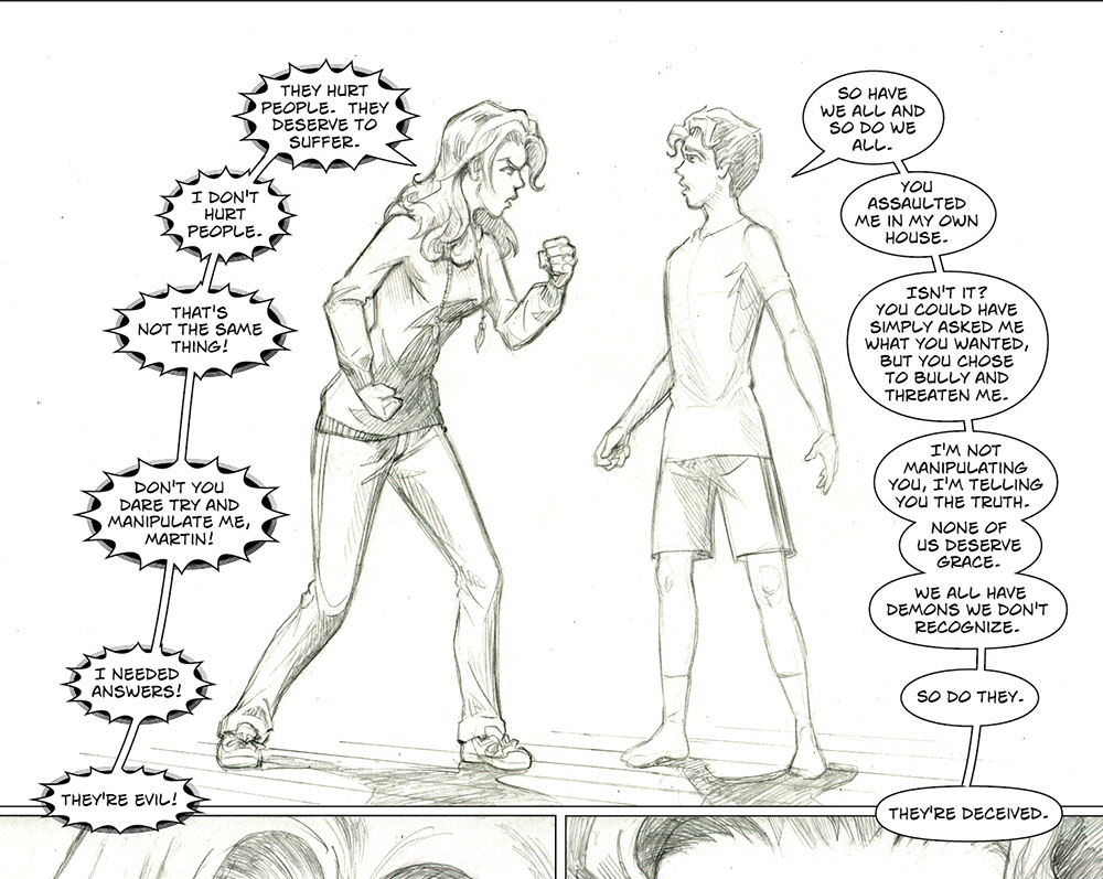 TheSpiritmanUpdate402
Therefore you are without excuse, O man, whoever you are who judge. For in that which you judge another, you condemn yourself. For you who judge practice the same things. Romans2:1WMB spiritmancomics.com #comics #comicbooks #christiancomics #indiecomics