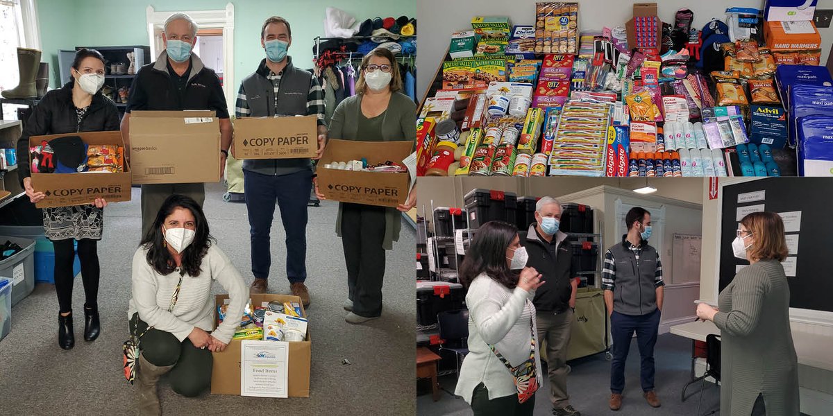 Last week we met with Maria Richards, the Resource Center Director at the Concord Coalition to End Homelessness, to drop off our donations. Maria gave us a tour of the shelter and explained what they do for the community. Thank you CCEH.  #NH #givebacktothecommunity