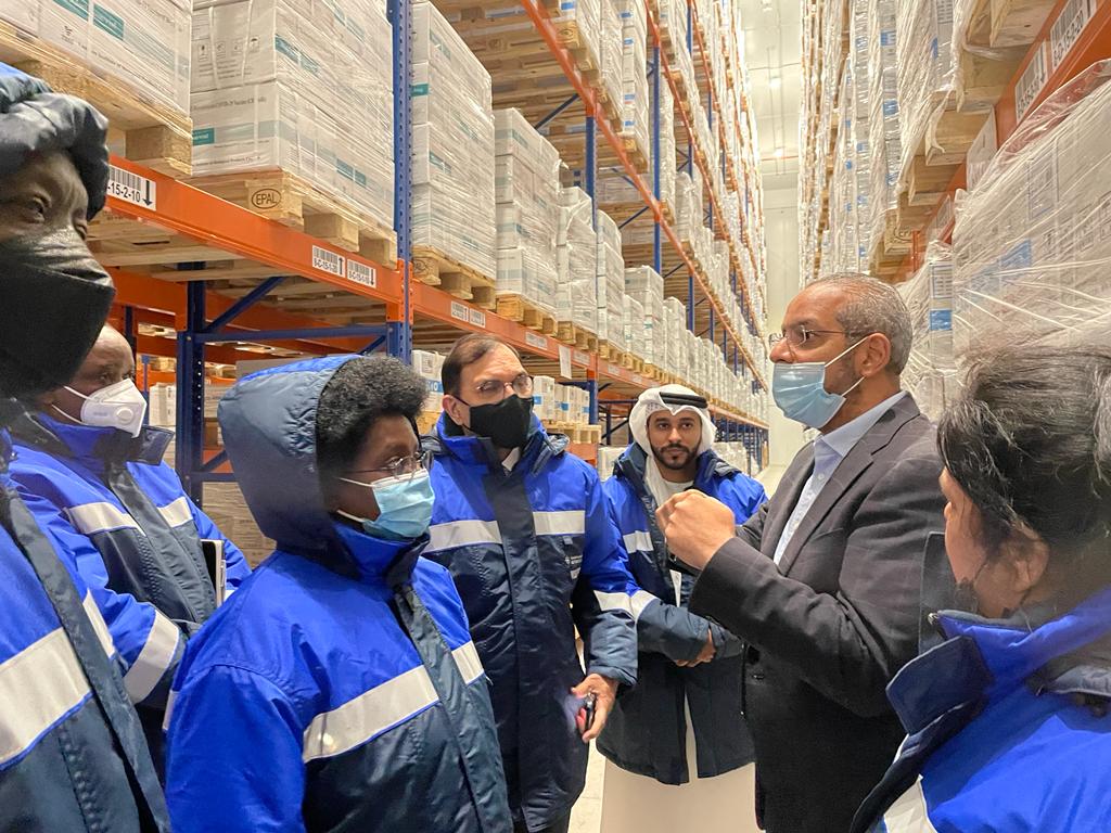 DrMusenero's tweet photo. Science-Led Socio-economic transformation will require venturing in places we have hitherto shunned.Domestic Vaccine Manufacturing is one such area. The Ugandan technical team led by @scienceop2 tour the facility of a potential technology partner in Dubai. https://t.co/uUvSWgK0Oe