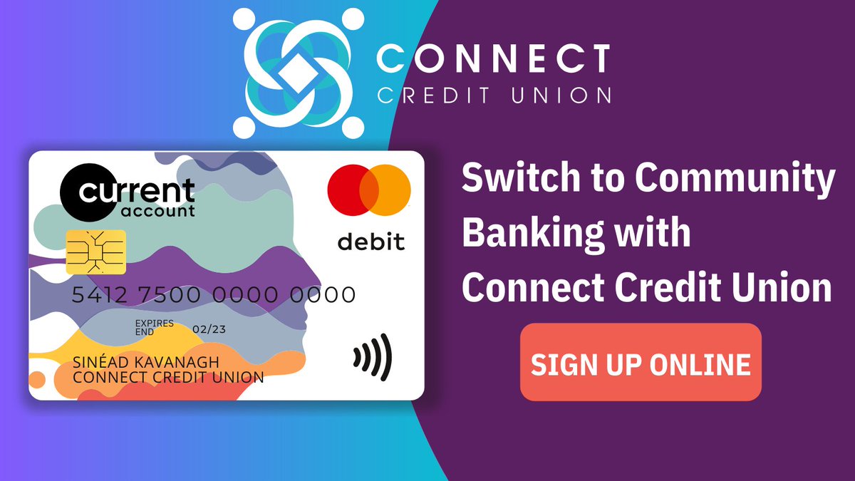 Connect_CU's tweet photo. Switch to Connect Credit Union's Current Account with a Globally Accepted Debit Card For Only €4 per Month💳

Finally, a real choice for all your daily banking needs. 

Find Out More at https://t.co/Sbleupgaqd or or call us on 042 937 2400.
#currentaccount #currentaccount #Local https://t.co/l5USJvMTN6