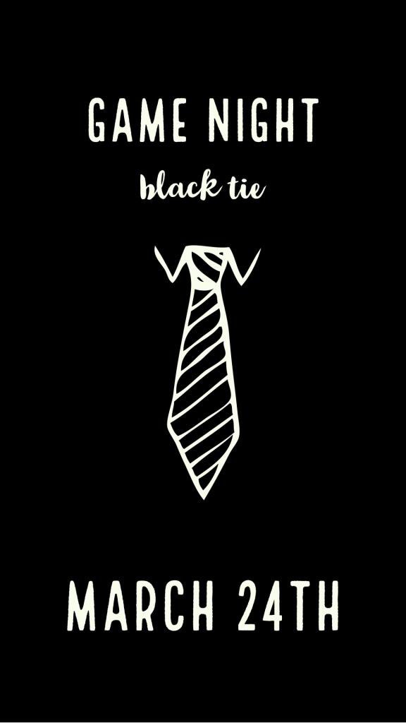 SCHS students! Make sure to come to our black tie game night tonight! We will have a soda bar to raise money for Kyle! Come bring your friends and have fun!!!