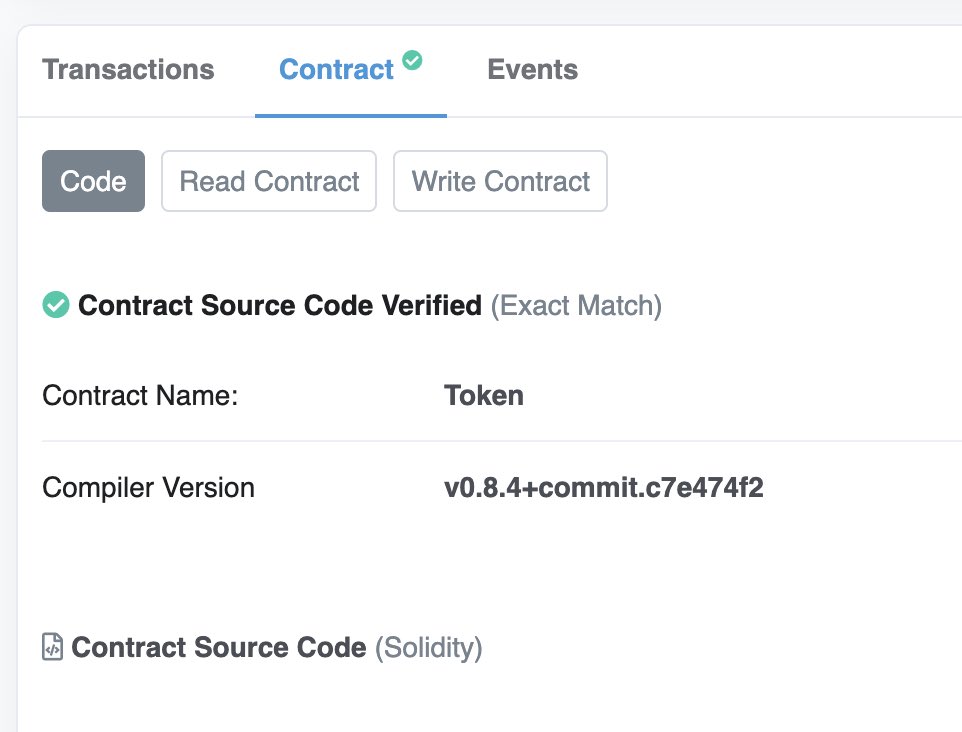 harryjwang's tweet photo. finished a full stack web3 tutorial and deployed a ERC20 token on Rinkeby. Enjoyed the learning 😄 https://t.co/qvPPP8Czu2