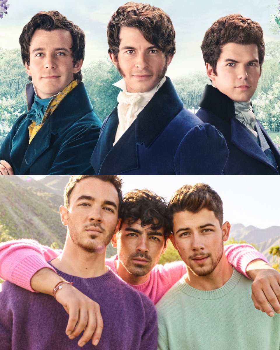 #Bridgerton #bridgertonseason2 
the jonas brothers if they were living in the late 1800: