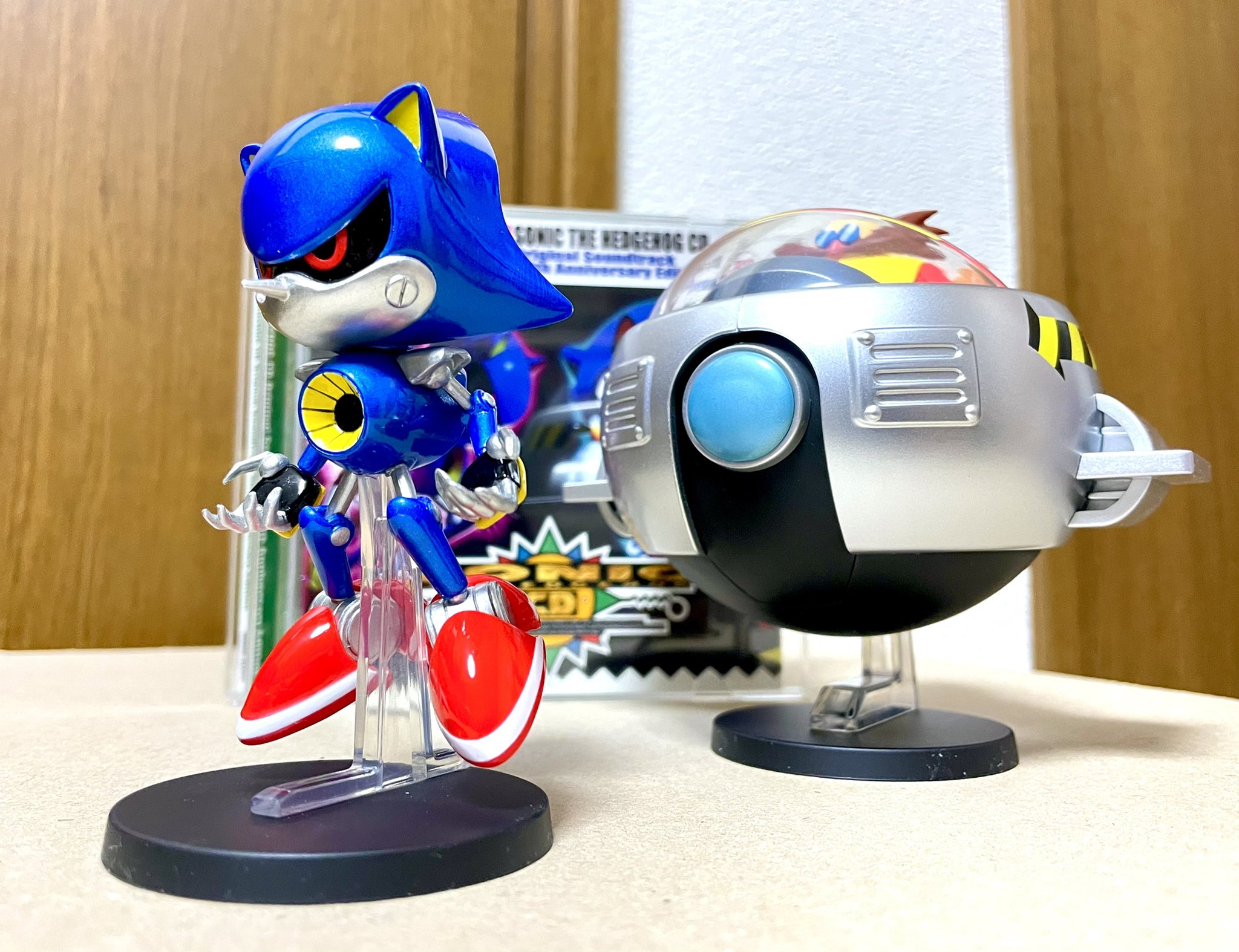 海外製 メタルソニック&Drエッグマン アクションフィギュア 海外製 メタルソニック&Drエッグマン アクションフィギュア
