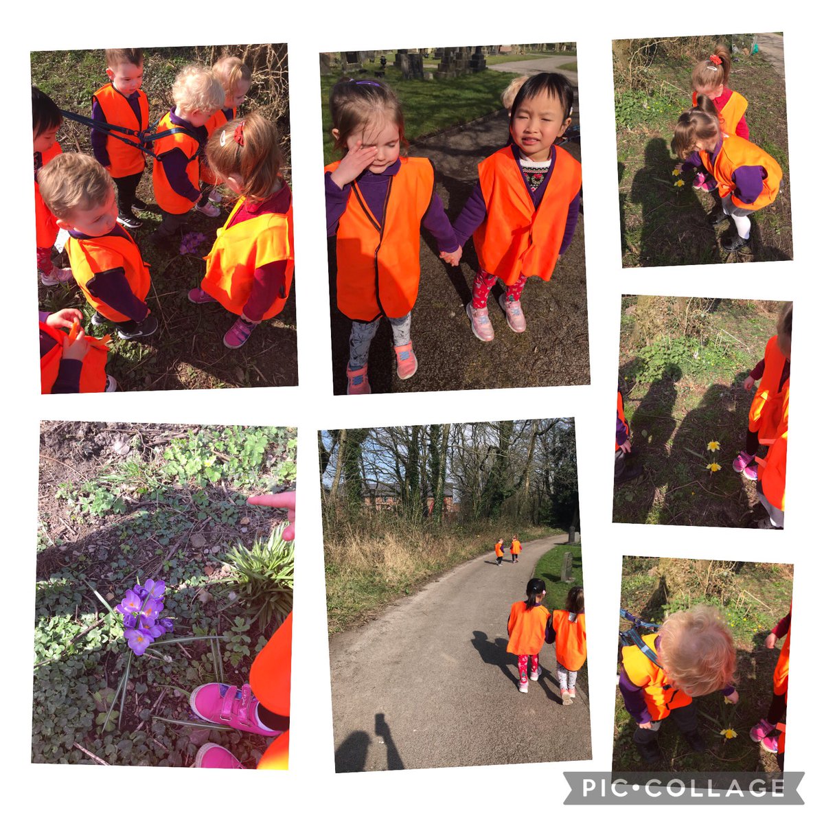 brighterbunnies's tweet photo. Lots of fun indoor and outdoor play today plus we had a beautiful spring walk in the sunshine seeing what flowers we could spot #brighterbunniespreschool #eyfs #exploringourworld #learningthroughplay #afamilyoflearning ❤️ https://t.co/uH9stNGjR4