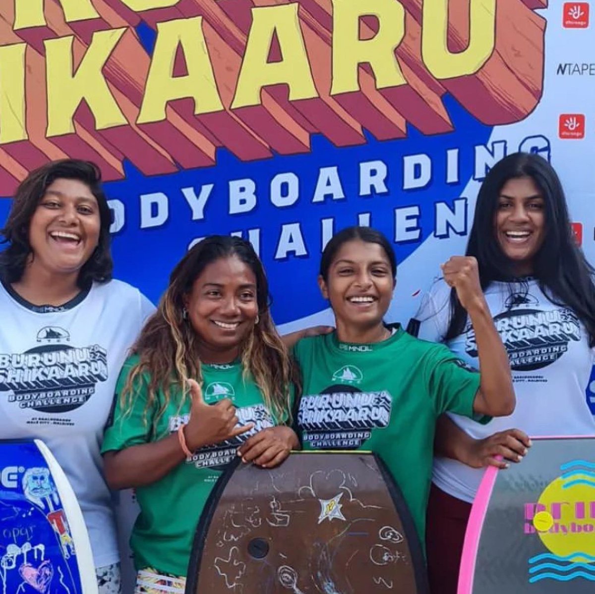 wizatafrsho_ai's tweet photo. First Womens bodyboarding heat !! But if we want more of these events and waves for the future generations #SAVEOURWAVES @MTCCPlc @saveourwavesmv https://t.co/2IdEO4KOLH