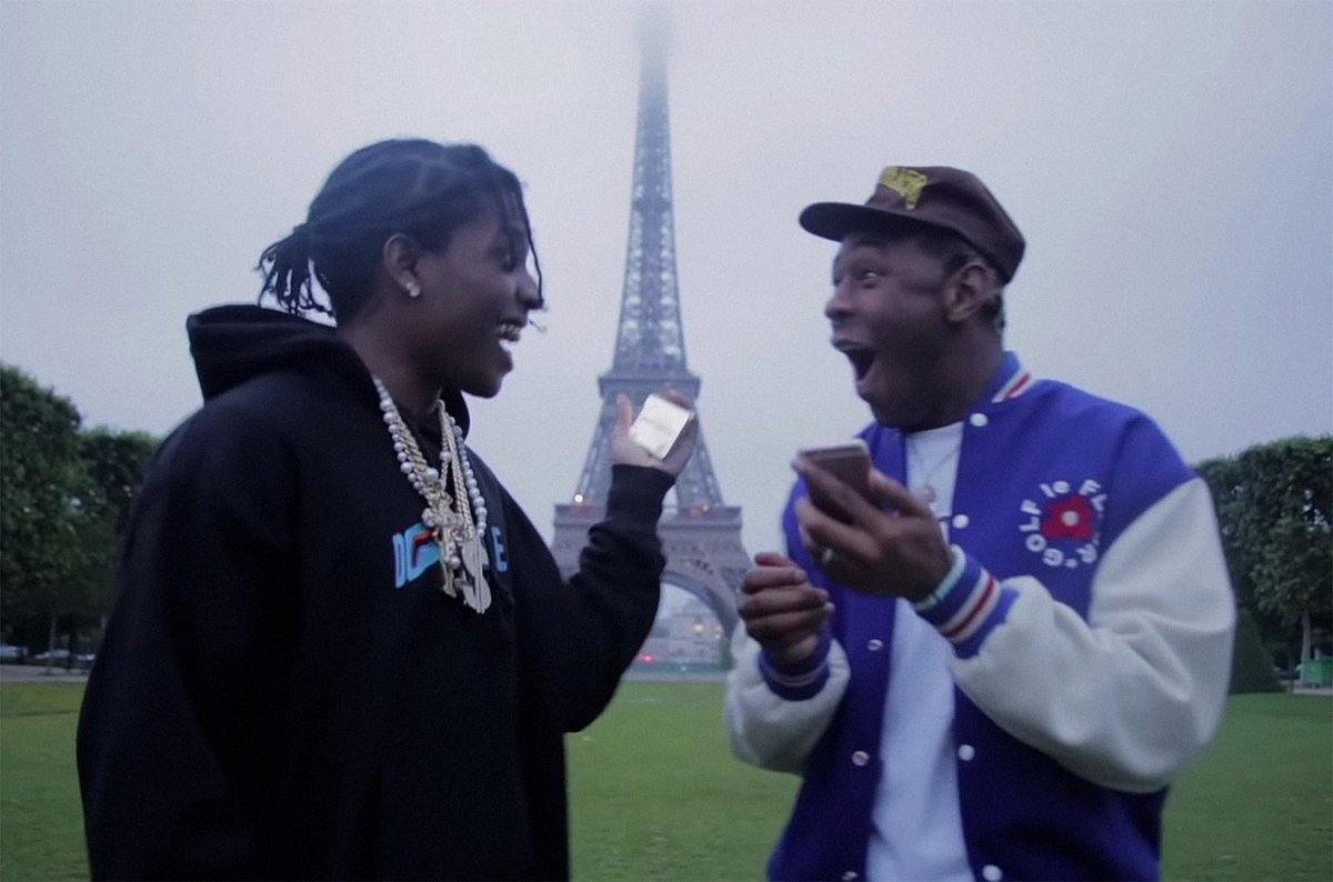 JahTalksMusic's tweet photo. We’re getting a new Tyler, The Creator &amp; A$AP Rocky collab tonight

Life is good. https://t.co/8Irtd1gNNi