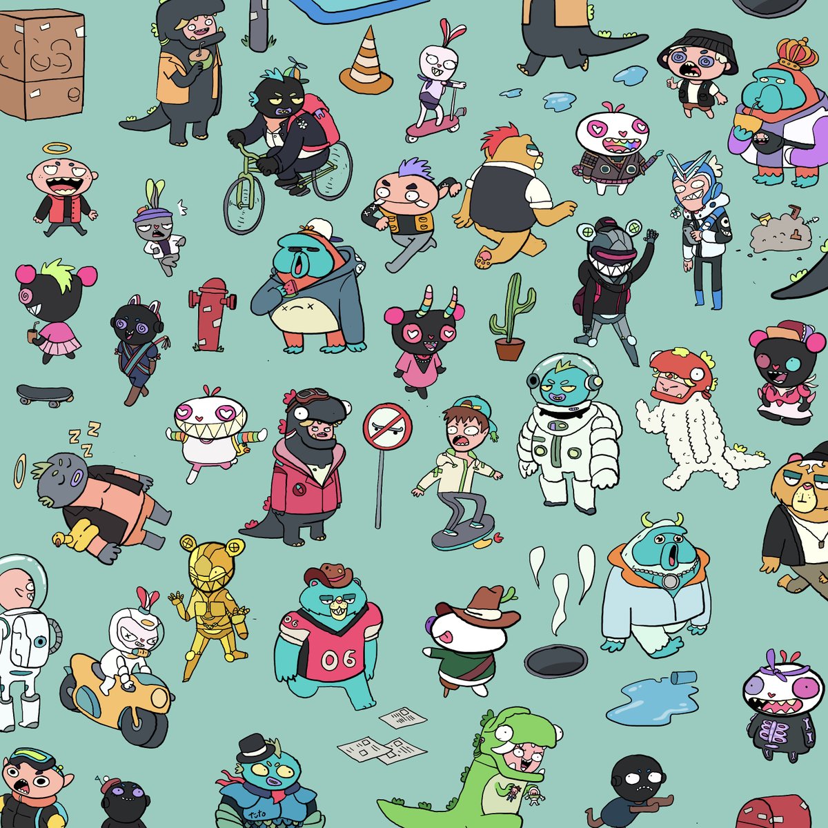 Guess who! It's <a href="/KarafuruNFT/">Karafuru</a> in Mindblowon Universe! 

RT to spread the word🗣

If we can get this to 2000 RT, we'll release another discord link. LET'S GO!!!

#MindblowonNFT