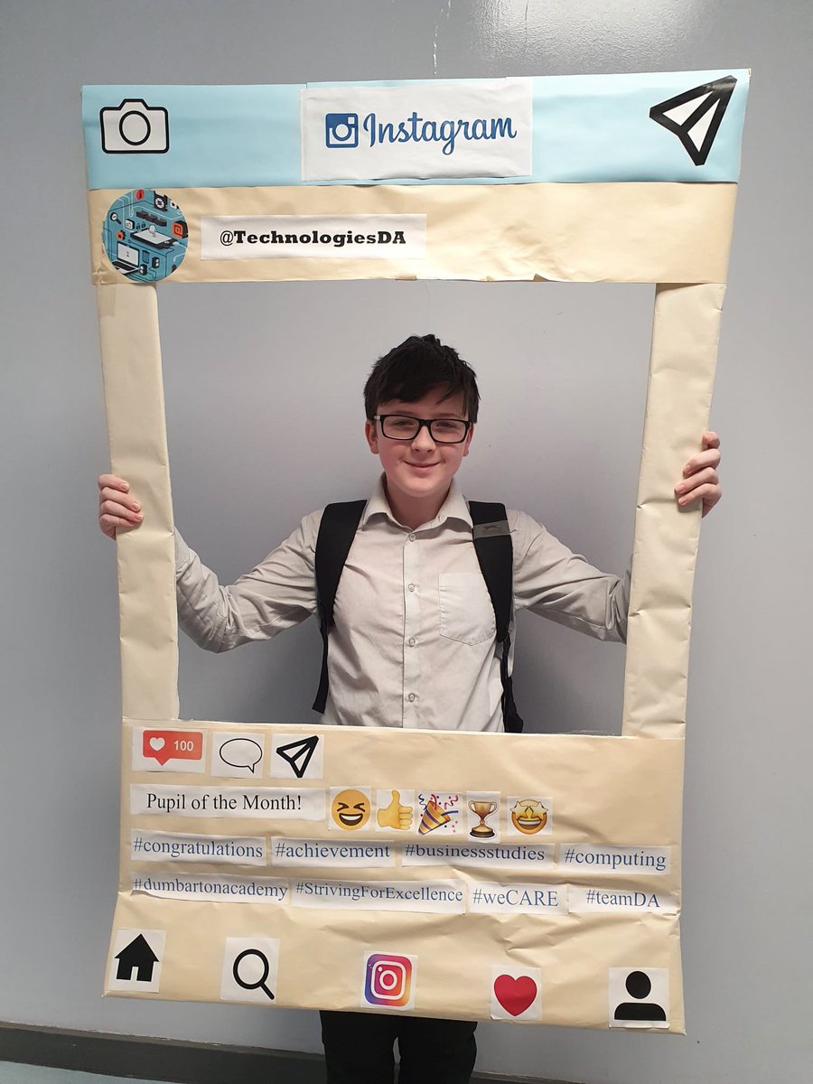 Well done to Jack (S1) who has been working really hard in Computing Science this year and produced an excellent cartoon in Scratch. <a href="/Dumbarton_Acad/">Dumbarton Academy</a> #WeCare #StrivingForExcellence