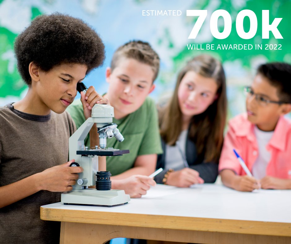 This year, North Carolina’s 26 electric cooperatives will collectively award an estimated $700,000 in Bright Ideas grants, and educators can receive grants of up to $2,000 in most areas! #NCBrightIdeas