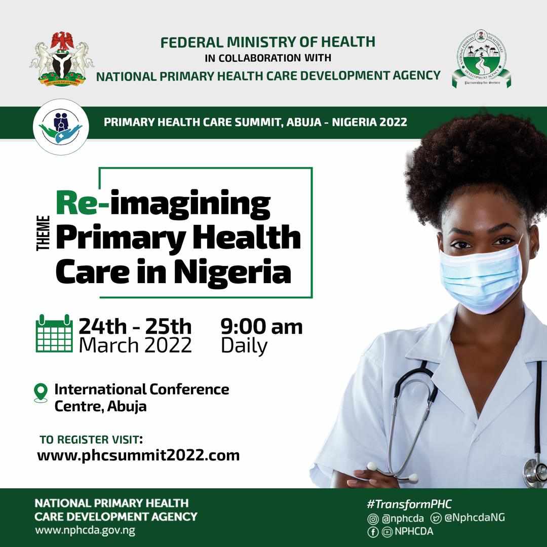 Excited at ongoing discussions <a href="/Fmohnigeria/">Federal Ministry of Health, NIGERIA</a> and <a href="/NphcdaNG/">NPHCDA</a> re-imagining PHC in Nigeria summit.

Fixing this broken system require smart thinking in Fast tracking the role of taskshifting, selfcare and value based partnership to #TransformPHC.