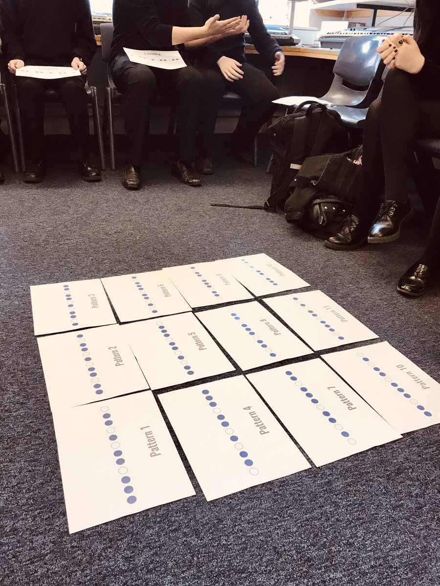 CastlefordMusic's tweet photo. Exploring Minimalism today with year 10 #clappingmusic https://t.co/D21OuXdliw