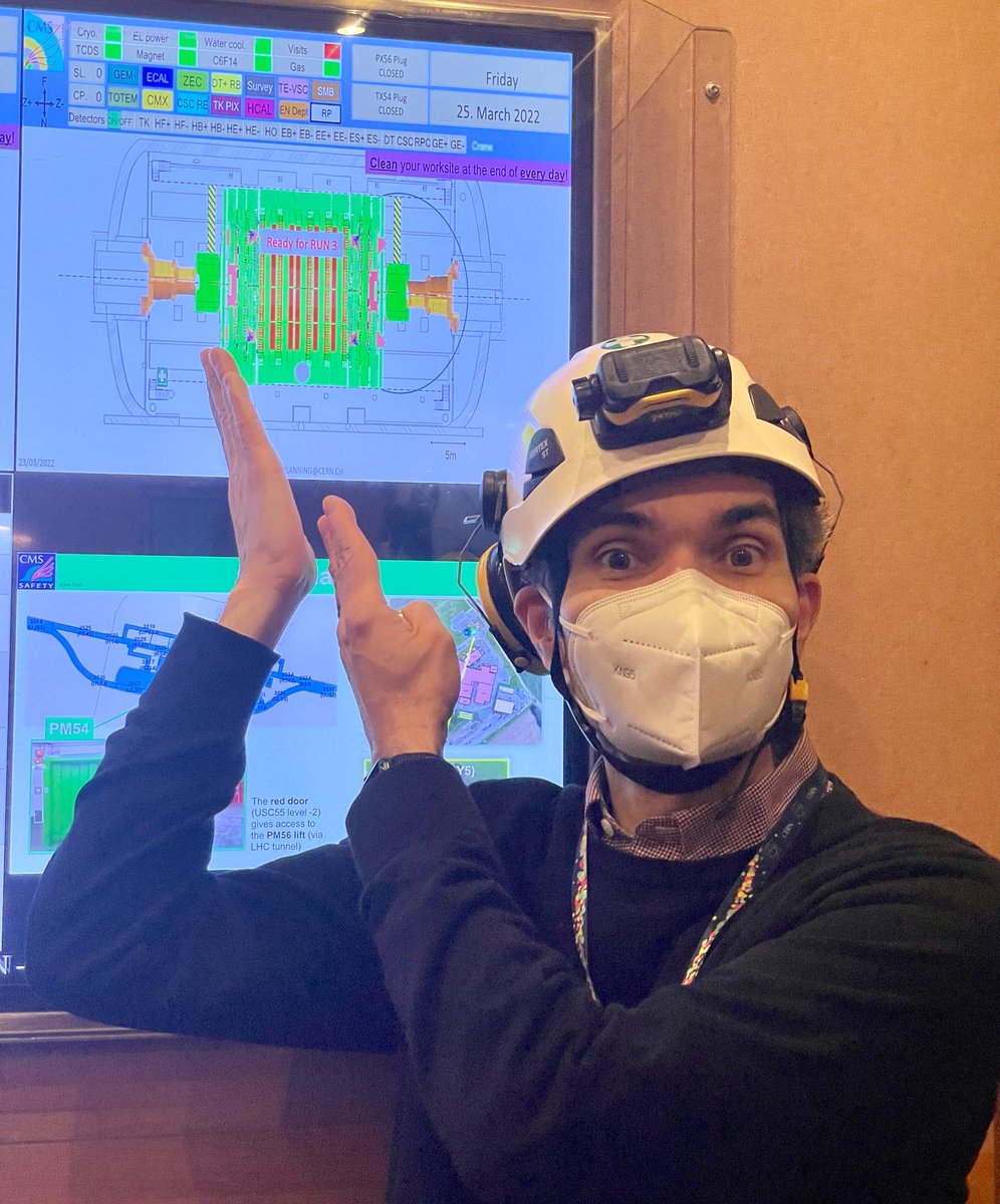 DrAndreDavid's tweet photo. Tomorrow at @CMSExperiment: “Ready for RUN 3”.
#MoarData https://t.co/ByLozjVKde