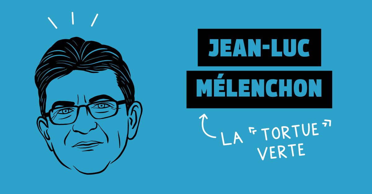 Celui qui se présente comme une « tortue sagace » a en effet le mérite de la clairvoyance sur l’écologie. 

Les sujets environnement et climat occupent une place centrale et transversale dans le programme de <a href="/JLMelenchon/">Jean-Luc Mélenchon</a> et le profil écologique du candidat est sérieux.