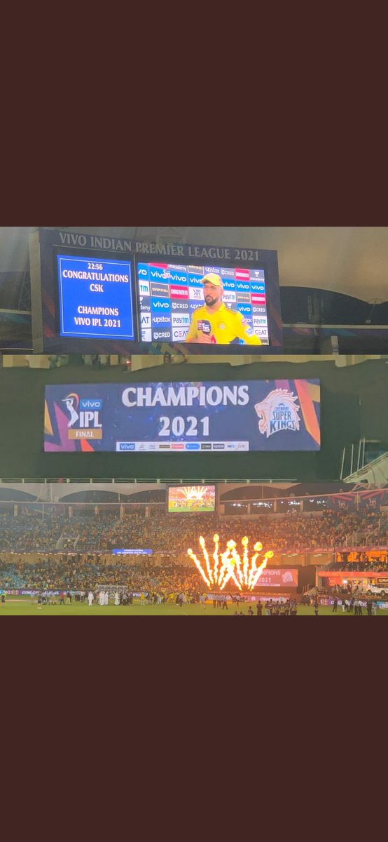 Ashwath0910's tweet photo. History to cherish #Dhoni #ChennaiSuperKings @ChennaiIPL https://t.co/ZRAJ7tx3xF