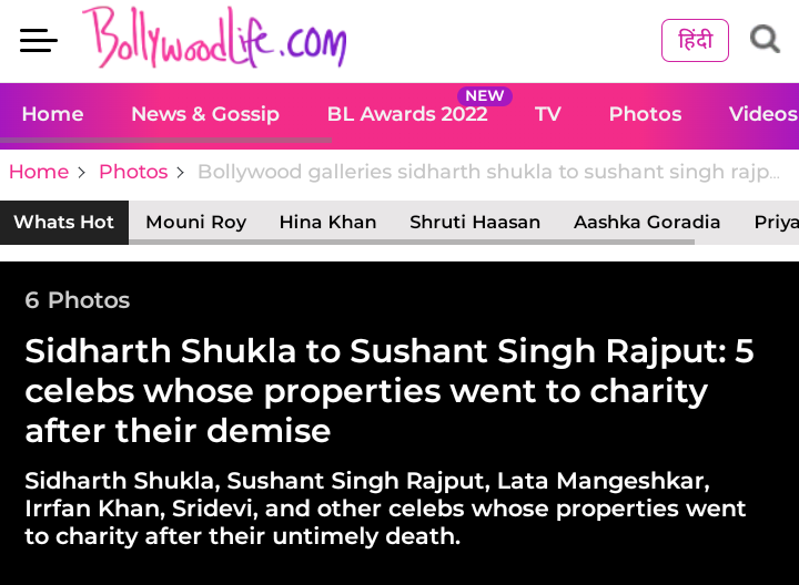 That's our Sidharth! Kind hearted yet strong willed, intelligent yet down to earth.. he had prepared a will.. 🥺 he wanted his earnings to be used for humanitarian causes!! So proud to be your fan, Sid ✨❤️
#SidharthShukla