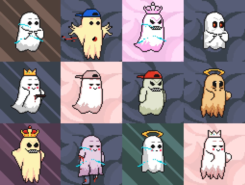 CrumpledGlitch's tweet photo. @squrtleee The deadcuties! Here is a selection of the nfts but there is more cuties to see. All with their own unique attributes.
0.03 ETH
https://t.co/ZqLF1j8YLl https://t.co/RxHxYHozgQ