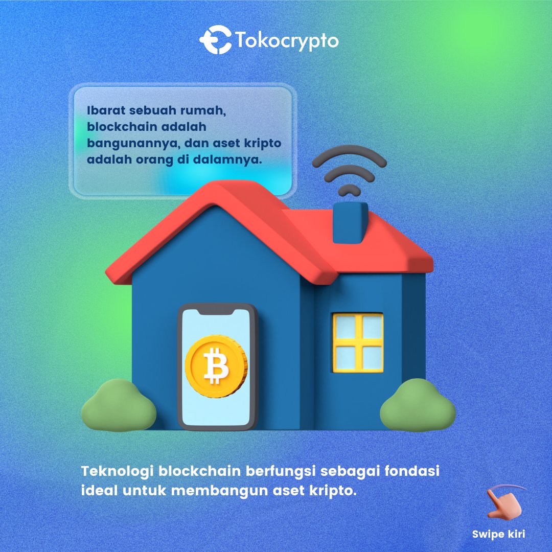 Tokocrypto's tweet photo. Banyak mitos terkait Blockchain dan Bitcoin yang menyebabkan kesalahpahaman, salah satunya Blockchain adalah Bitcoin padahal Blockchain adalah rumah bagi Bitcoin. Yuk download Kriptoversity biar kamu makin jago Kripto~ 

#salamtothemoon #kriptoversity #SiapLebihJago #SiapLebih https://t.co/2CnhIHHLLq