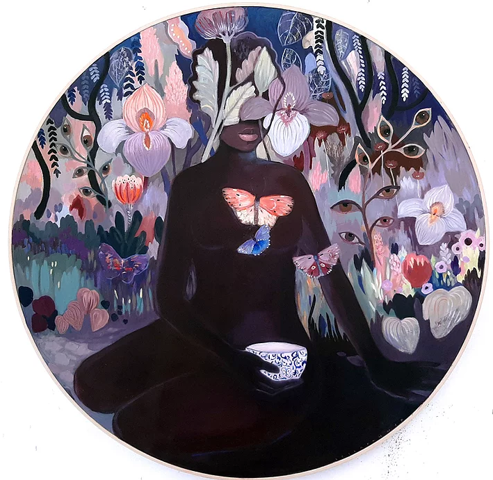 WomensArtForAll's tweet photo. Leila #Fanner #WomensArt #ArtByWomen •The Butterfly Bowl• https://t.co/H1nl3wTlwM