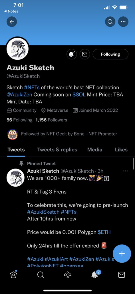 alpcrypt0's tweet photo. @nftgeekbybone @AzukiSketch 0xE9F9fbC509A72E21745e7CADeb9d15F340975A9E https://t.co/Soo9PseDS2