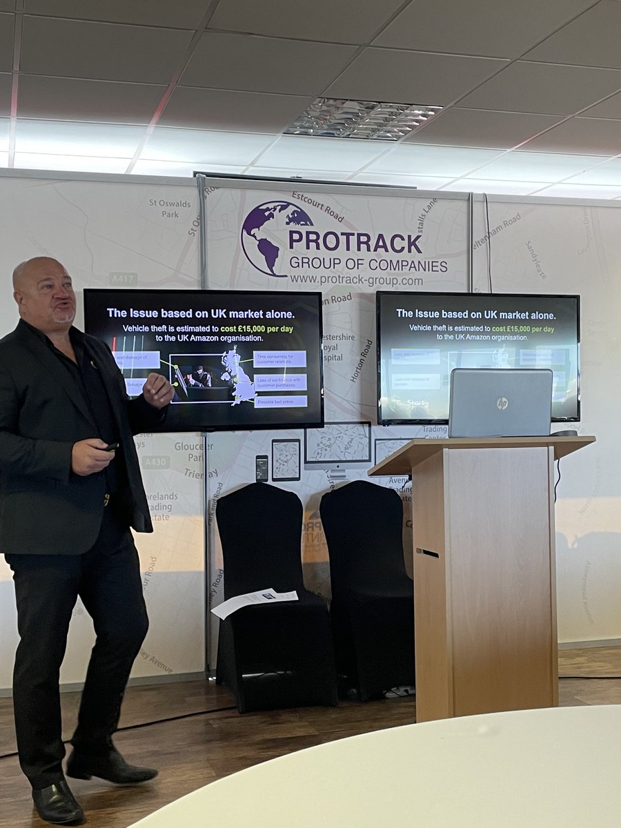 Protracksolltd's tweet photo. Kevin Pope is now sharing the benefits of our exciting new BioStart Security product that means only the driver intended can drive your company vehicle or operate your machinery. #fleet #fleetvehicle https://t.co/owmE6Zn7Xa