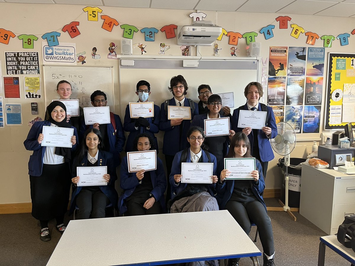 WHGS Maths tweet media