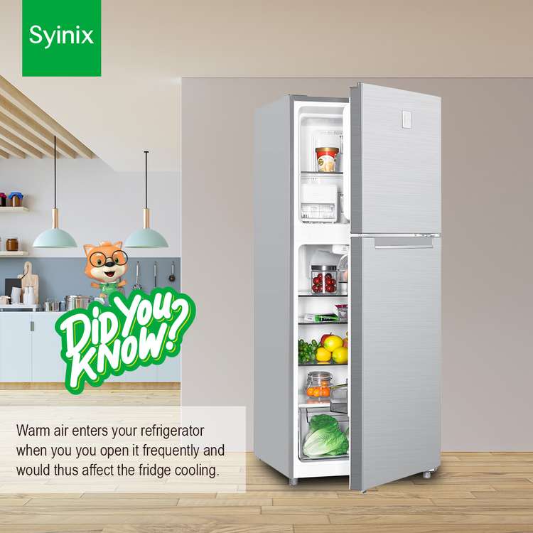 Did you know warm air enters your refrigerator when you open it frequently and would thus affect the fridge cooling.
#SyinixNigeria