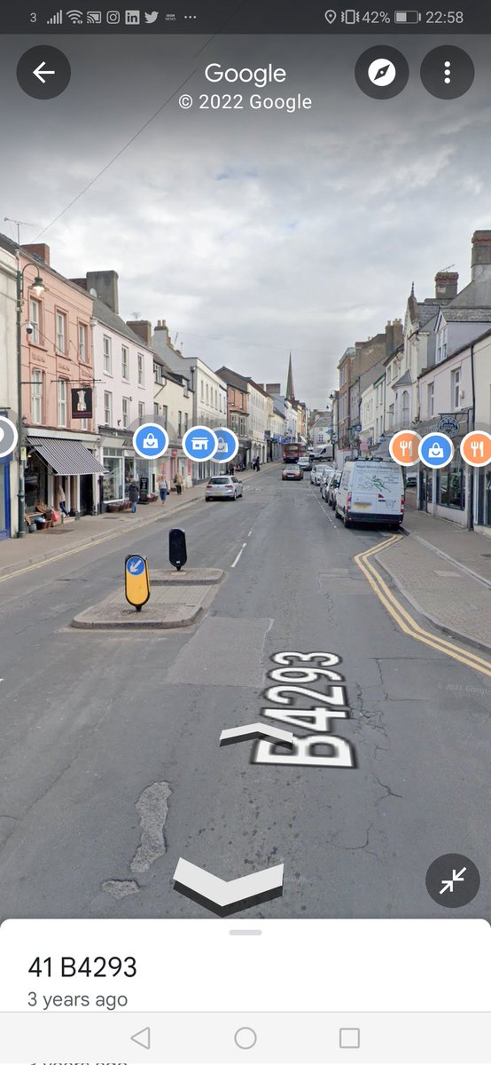 djjmilner's tweet photo. I don't think I've seen a town take to parklets and planters as much as Monmouth in Wales
What before felt like a through road has now become a place to dwell, meet and spend https://t.co/J2EG2tUuqJ
