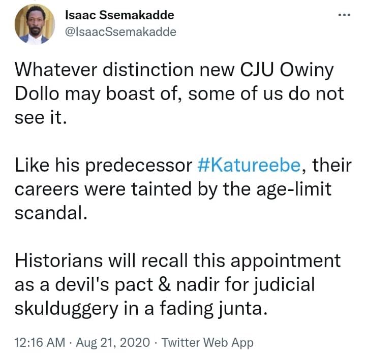 IsaacSsemakadde's tweet photo. A trending video shows what at least some of us might have suspected for a long time: Judges, too, are dimwits and do stupid things. https://t.co/kiBMHSw83O