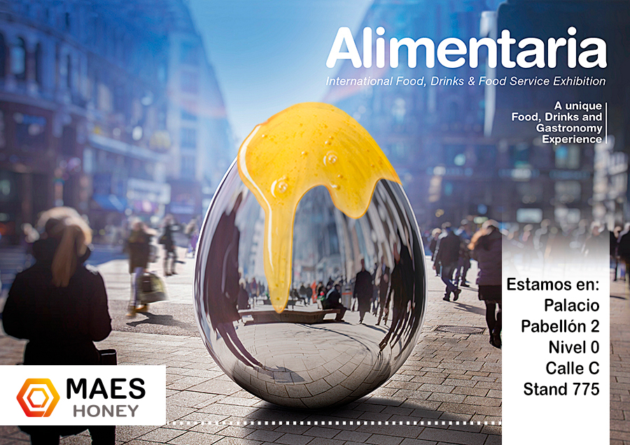 MAES HONEY (@maeshoney_miel) on Twitter photo Are you ready for <a href="/AlimentariaBCN/">Alimentaria</a> ?
We are your honey supplier. We are waiting for you from 4th April to 7th April in pavilion 2, level 0, Calle C, stand 775 Are you ready for <a href="/AlimentariaBCN/">Alimentaria</a> ?
We are your honey supplier. We are waiting for you from 4th April to 7th April in pavilion 2, level 0, Calle C, stand 775