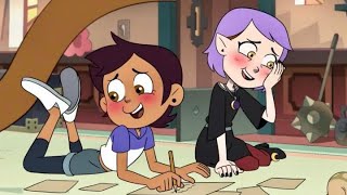 sapphicpairs's tweet photo. — sapphic ship of the day is lumity! 🌙
lumity is the ship between luz noceda &amp; amity blight! 
luz is bi and amity is a lesbian! (all cannon) https://t.co/BjRnNL9CFJ
