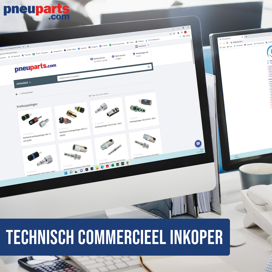 pneuparts's tweet photo. Wij zijn opzoek naar een LEUKE GAST (technisch commercieel inkoper)
Fulltime 32-40 uur
🔹Je adviseert je klanten en verstrekt 
 productinformatie;
🔹Je onderhoud goede contacten met onze (internationale) klanten en leveranciers;
🔹Voorbereiden en uitwerken van offertes; https://t.co/plKYmQpr3Z