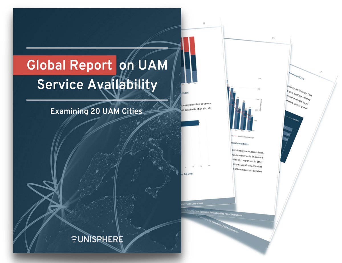 Good news! Our brand new Global Report on UAM Service Availability of 20 cities is now available 🎉🎉 Over the past few weeks, we have been working hard on the report and we hope you enjoy reading it!

bit.ly/3izeRjO

#uam #aam #vertiport #airtaxis #evtol #services