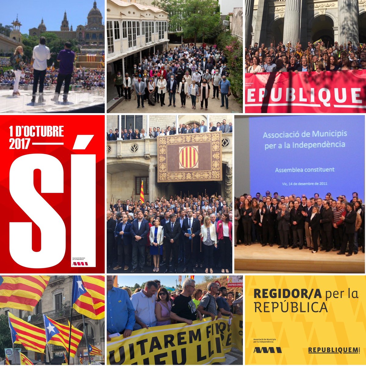 🔴Acte 10 anys Associació de Municipis per la Independència
📅Divendres, 25 març 2022
📍L’Atlàntida, Vic
🕗11.00h

✅Inauguració de l’exposició ‘10 anys de l’AMI: independentisme, la força del món local’ 
#10ANYSAMI 
🖥Directe a youtube.com/c/MunicipisInd…
