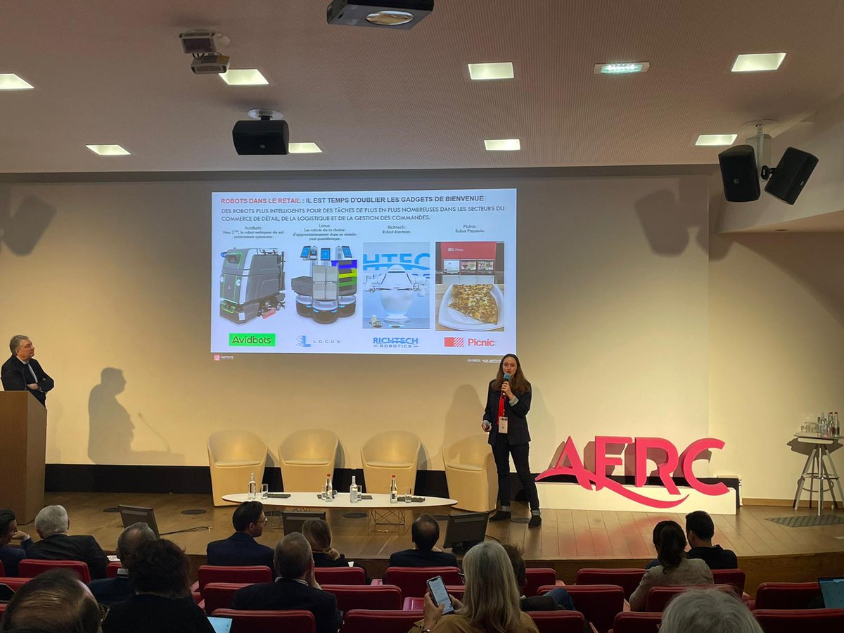 Claire Plassart, Senior Insight Analyst - <a href="/HUBInstitute/">HUB INSTITUTE</a> nous a partagé les innovations et les tendances ressorties lors du CES et de la NRF 2022. 

Retrouvez l'intégralité de l'intervention sur notre site web très prochainement.

#afrc #afrcxtransfoday #nrf #digital #innovations