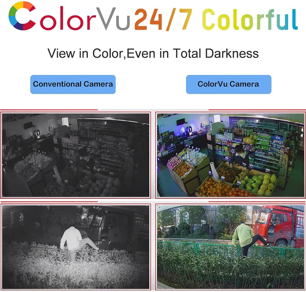 كاميرة مراقبة تصوير ليلي color vu
تصوير ليلي ونهاري عالي الوضوح بدقة 8 ميجا بكسل
تصوير حتى مسافة 40 متر
العدسة 3.6 mm
تصوير ملون في الليل
امكانية الربط والمراقبة أو مراجعة التسجيلات عن طريق الجوال أو الكمبيوتر
مقاوة للماء والغبار (IP67)
ضمان لمدة سنتين
#كاميرات_مراقبة #منزلي