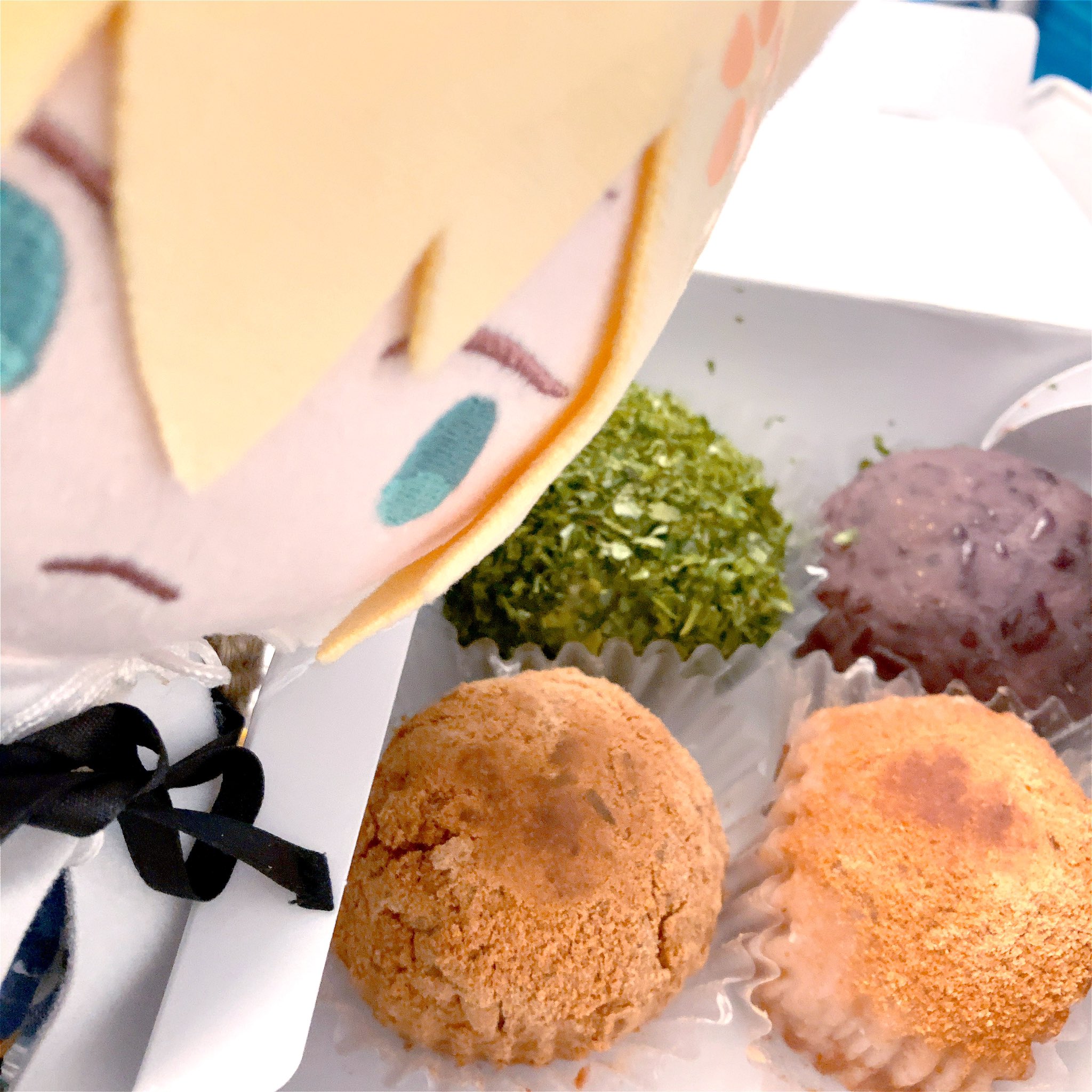 イヲセ おはぎの宴だ 足利のおはぎ専門店okameyaさんのおはぎ 甘すぎないあんこ 磯の香りがすごく良い青のり ほんのりしょっぱみが効いてるきなこ 味噌味が独特なくるみ どれも美味しい 特にくるみがすき 毎日たべたい T Co