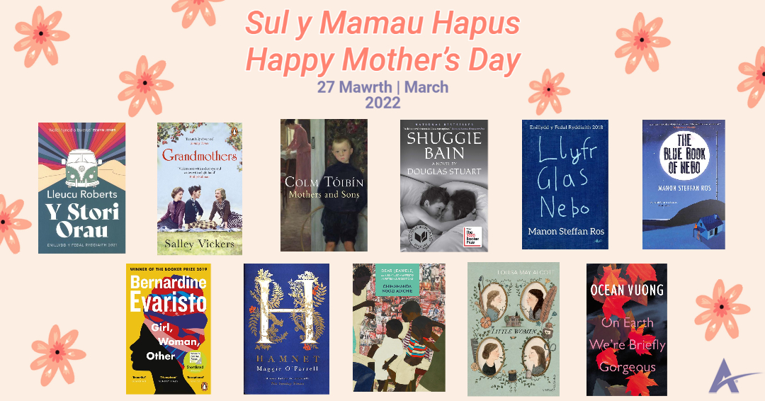 aura_wales's tweet image. 💐🥰Happy Mother's Day from Aura Wales!🥰💐
Celebrate mothers, grandmothers and mother figures of all kinds this Mother’s Day with these fantastic reading recommendations from Aura Libraries📚
Read more here: aura.wales/mothers-day-re… 

#MothersDay #AuraLibraries