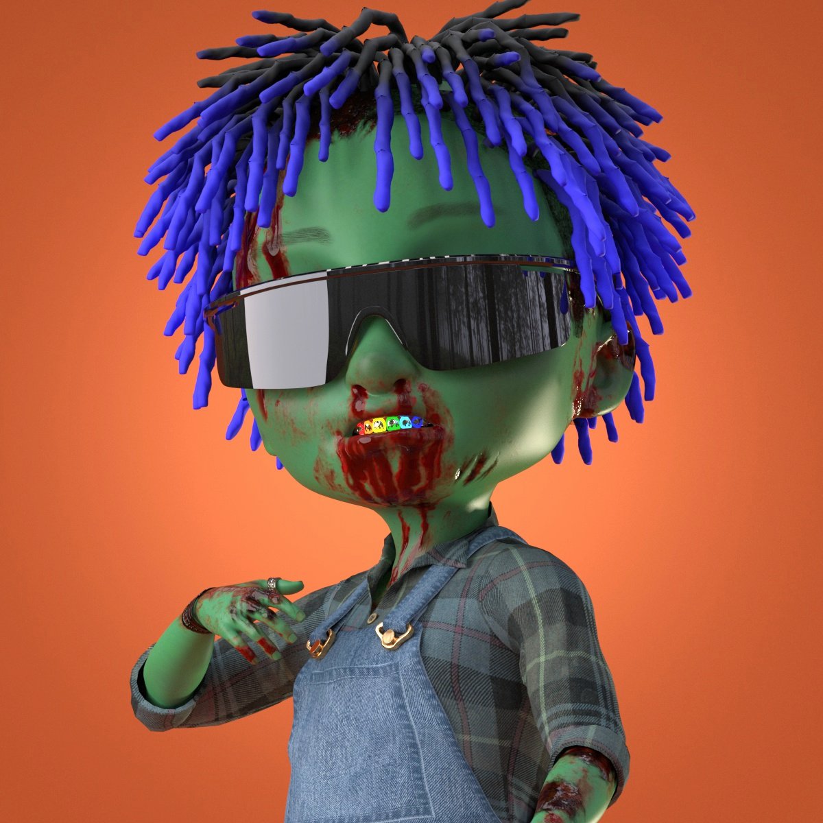skullyneon's tweet image. Yoo wnat so see my farmer zombie full body! #Modz3DEvolution
#NFTCommmunity