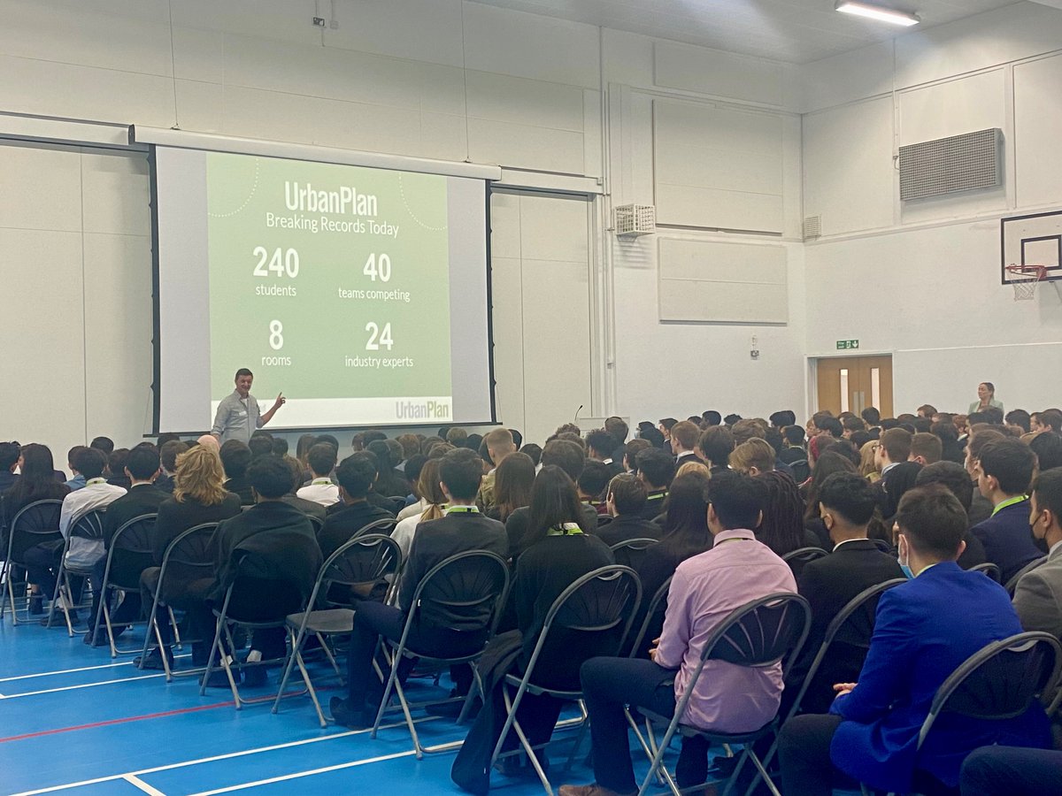 UTCReading's tweet photo. Our KS4 #ChallengeDay hosted by @UrbanLandInst is underway!

The design challenge – the biggest-ever of its kind in the UK – will see students pitching their ideas to a panel of industry experts from across the built environment 🏢

More to follow soon! #UrbanPlan https://t.co/8y7P6n3djJ