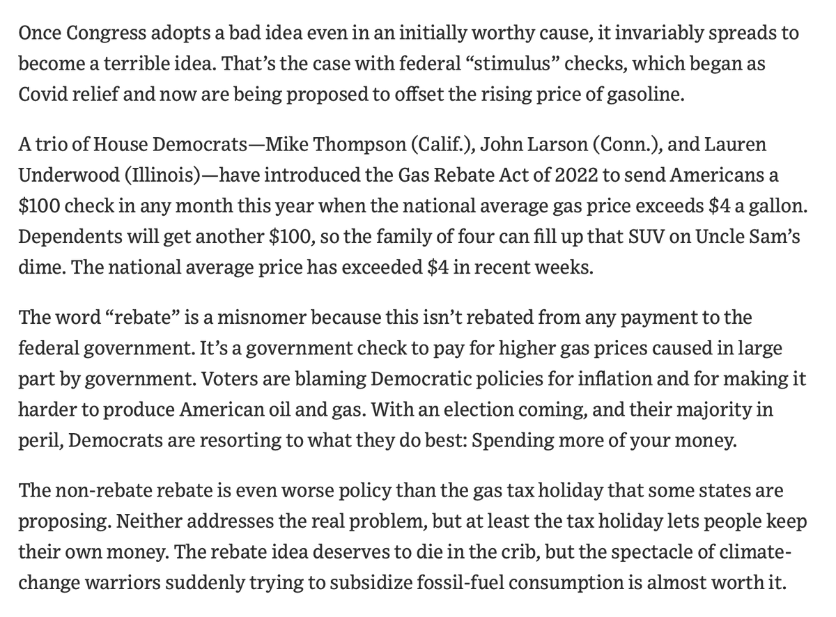 RichardDaleT's tweet photo. Another stupid idea from the party of stupid ideas. It's not the proper role of government to throw cash around. https://t.co/1LCJtAo49f #copolitics #okpolitics #progressivefail #UnfitToGovern https://t.co/Dfgt70BMSF