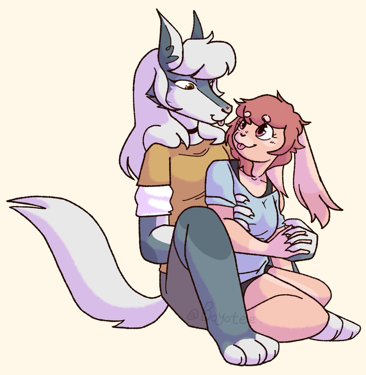 qenisballs's tweet photo. [GIFTART] for my cousin! husky gf bun gf
#furry #giftart #shipart https://t.co/G5pm4fzaFj