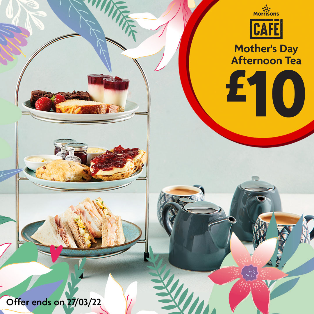 Morrisons on Twitter "Make memories with Mum over Afternoon Tea. Head